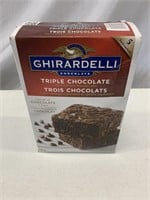 GHIRARDELLI TRIPLE CHOCOLATE BROWNIE MIX