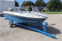 1974 Winner 17' V-Bottom Pleasure Boat