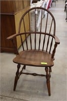 Windsor Style High Back Chair