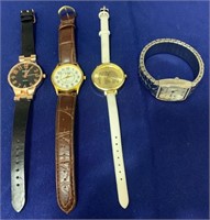 898 - LOT OF 4 LADIES WATCHES