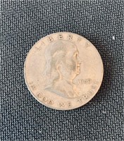 Very nice 1949-S Franklin Silver Half Dollar