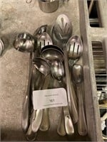 Lot of Stainless Steel Serving Spoons