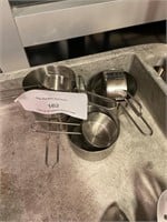 Lot of Stainless Steel Measuring Cups