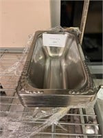 Lot of   Stainless Steel Buffet Pans