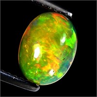 Natural White Ethopian Opal 9x7 MM - Untreated
