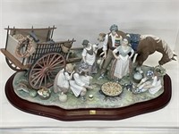 Lladro "Paella" Lg Grouping, Elite Lmt. Ed.