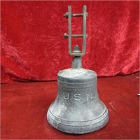 Cast brass/bronze U.S.N Bell.