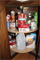 LARGE LOT OF CANNED GOODS, ETC.