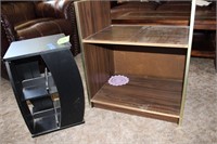 PRESSED WOOD CD RACK AND TV STAND