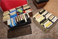 LARGE LOT OF 8 TRACK TAPES COUNTRY WESTERN