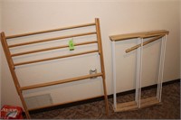 LOT OF TWO LAUNDRY DRYING RACKS
