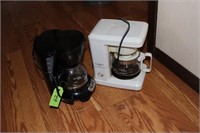 LOT OF TWO SMALL COFFEE POTS