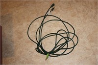 BLACK LIGHT DUTY EXTENSION CORD