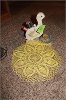 DUCK SEWING SET AND DOLLIE