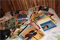 LARGE LOT OF VINTAGE COUNTRY WESTERN RECORDS