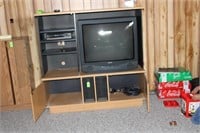ENTERTAINMENT SET AND ALL CONTENTS
