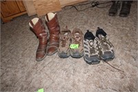 LOT OF WORK BOOTS SIZE 10