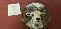1995 the dall sheep collectors plate