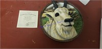 1996 mountain goat collectors plate