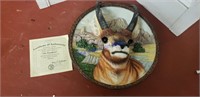 1995 the pronghorn collectors plate