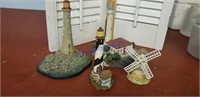 Lighthouse figurines
