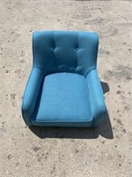 TEAL BLUE GROUND LOUNGER