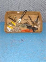 Box of  miscellaneous tools