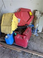 Gas cans storage tote weed control more