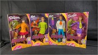 Mattel While Collection of Scooby-Doo! Barbies