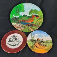 Three Decoraive Collector Plates