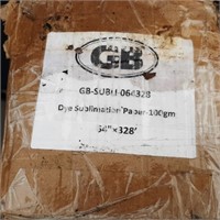 GB Dye Sublimation Paper Roll