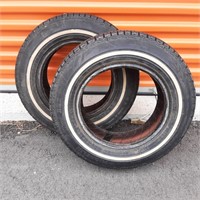 2 x Michelin P155/80R13 Tires