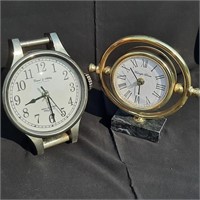 Two Neat Table Top Clocks