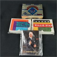 4 Sets of Vintage Trading Cards