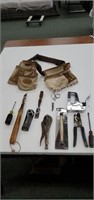 Awp tool belt and assorted hand tools