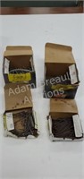 4 boxes of assorted Nails - bright finish 2in 6D,