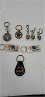 Assorted key rings