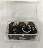 Acrylic Jewelry Box Loaded