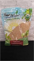 Organic Hulled Barley, 10 lb.  New in package.