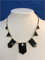 1960 House of Harlow 5 Station Necklace