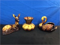 Brown & Yellow Glazed Pottery Canada
