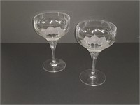 Rosenthal Lotus Blossom Champagne Glasses (2)