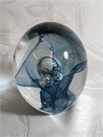 Robert Buick Art Glass Paperweight