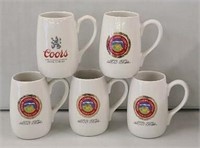 5x- Adolph Coors Company Steins