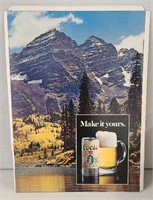 Coors Banquet Cardboard Stand Up 29x20