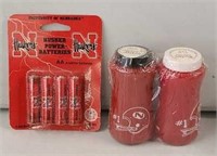 NE Huskers Glass S&P's and AA Battery's