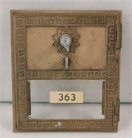 Antique Brass Postal Office Box Door