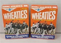 2x- Wheaties Minn. Twins 1987 World Champs