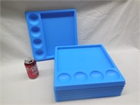 (7) Plastic Child's Art/Activity Tray, Blue