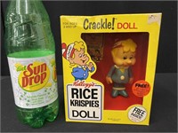 Vintage Kelloggs Rice Krispie Crackle Doll NIB